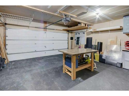 5 Bow Ridge Lane, Cochrane, AB - Indoor Photo Showing Garage