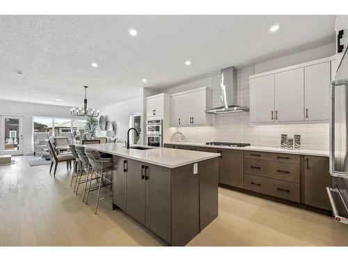 149 Marina Cove Se, Calgary, AB - Indoor Photo Showing Kitchen With Upgraded Kitchen