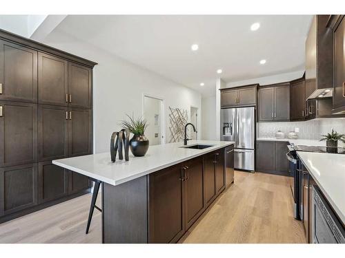 211 Marina Cove Se, Calgary, AB - Indoor Photo Showing Kitchen With Upgraded Kitchen