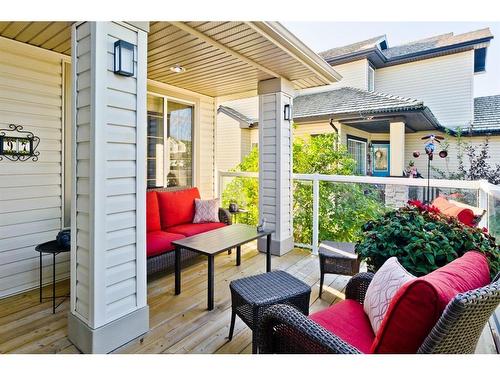 97 Gleneagles Terrace, Cochrane, AB - Outdoor With Deck Patio Veranda With Exterior