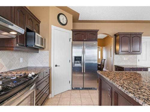 143 Arbour Stone Rise Nw, Calgary, AB - Indoor Photo Showing Kitchen With Stainless Steel Kitchen With Upgraded Kitchen