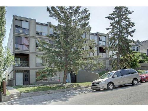304-2130 17 Street Sw, Calgary, AB - Outdoor With Balcony With Facade