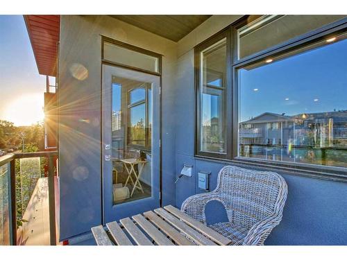 302-1734 11 Avenue Sw, Calgary, AB - Outdoor With Balcony With Exterior