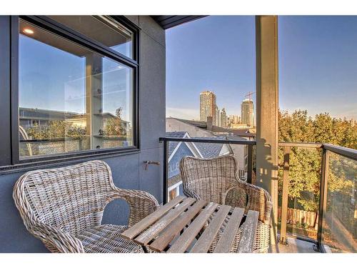 302-1734 11 Avenue Sw, Calgary, AB - Outdoor With Balcony With Exterior