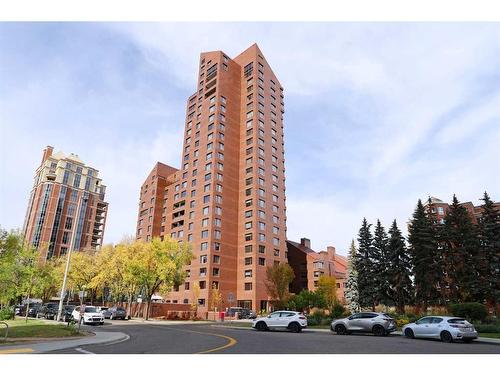 602A-500 Eau Claire Avenue Sw, Calgary, AB - Outdoor With Facade