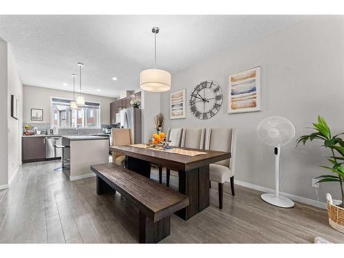 614 Copperpond Boulevard Se, Calgary, AB - Indoor Photo Showing Dining Room
