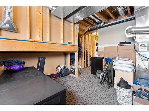 614 Copperpond Boulevard Se, Calgary, AB - Indoor Photo Showing Basement