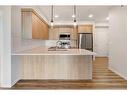 5320-20295 Seton Way Se, Calgary, AB  - Indoor Photo Showing Kitchen With Upgraded Kitchen 