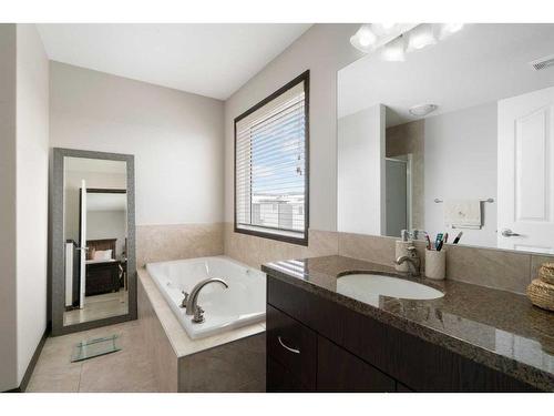 122 Saddleland Crescent Ne, Calgary, AB - Indoor Photo Showing Bathroom
