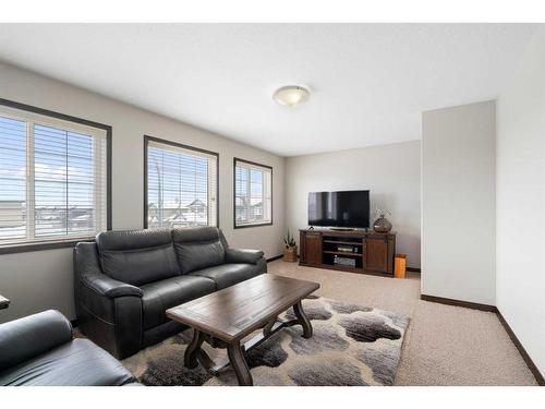 122 Saddleland Crescent Ne, Calgary, AB - Indoor Photo Showing Living Room