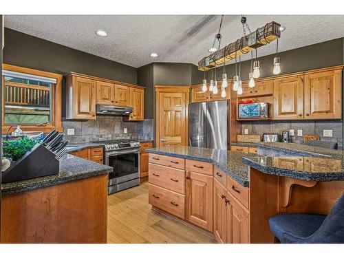 215 Miskow Close, Canmore, AB - Indoor Photo Showing Kitchen With Upgraded Kitchen