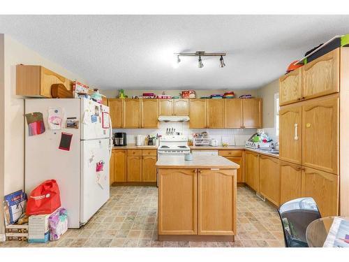 143 Saddlemont Crescent Ne, Calgary, AB - Indoor Photo Showing Kitchen With Double Sink