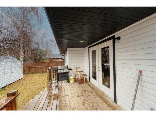 1443 Mccrimmon Drive, Carstairs, AB - Outdoor With Deck Patio Veranda With Exterior