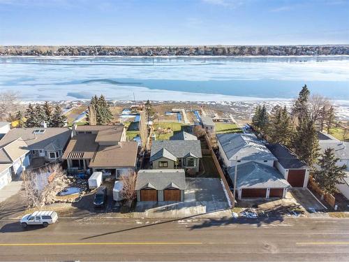 760 West Chestermere Drive, Chestermere, AB - Outdoor With Body Of Water With View