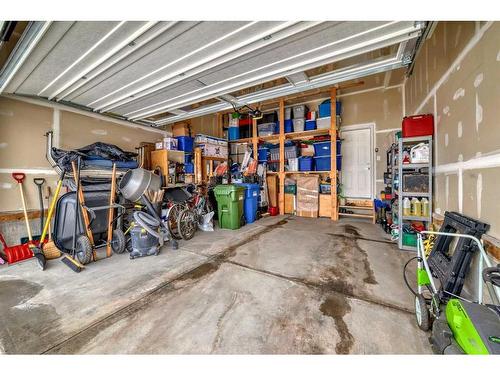 154 Yorkstone Way, Calgary, AB - Indoor Photo Showing Garage