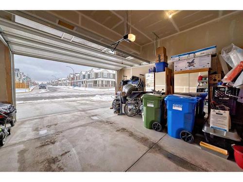 154 Yorkstone Way, Calgary, AB - Indoor Photo Showing Garage