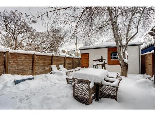1023 2 Avenue Nw, Calgary, AB - Outdoor With Deck Patio Veranda