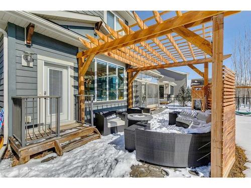 183 Auburn Sound Manor Se, Calgary, AB - Outdoor With Deck Patio Veranda