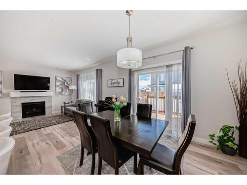 476 Bayview Way, Airdrie, AB - Indoor Photo Showing Dining Room