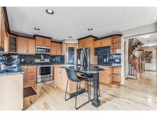 159 Evanscove Heights Nw, Calgary, AB - Indoor Photo Showing Kitchen With Stainless Steel Kitchen