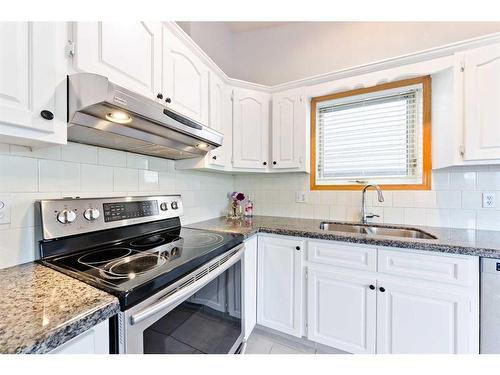 145 Macewan Park Rise Nw, Calgary, AB - Indoor Photo Showing Kitchen With Double Sink