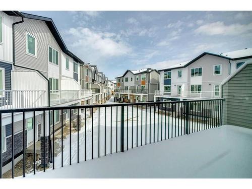801-335 Creekside Boulevard Sw, Calgary, AB - Outdoor With Balcony With Exterior
