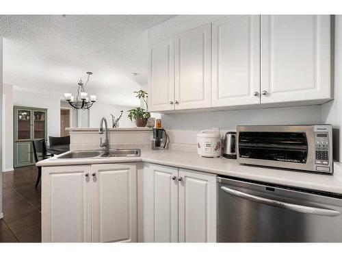 3314-1620 70 Street Se, Calgary, AB - Indoor Photo Showing Kitchen With Double Sink