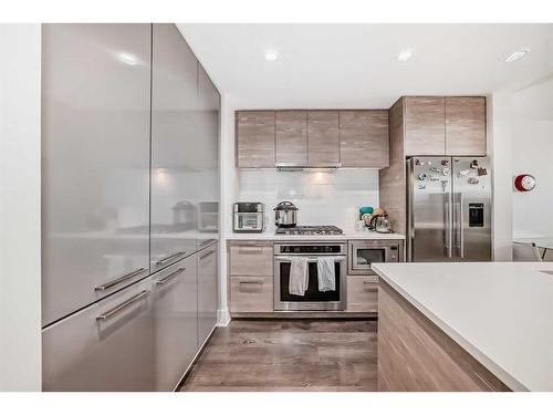 520-38 9 Street Ne, Calgary, AB - Indoor Photo Showing Kitchen With Upgraded Kitchen
