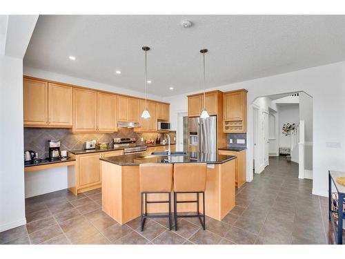 133 Everwoods Court Sw, Calgary, AB - Indoor Photo Showing Kitchen With Stainless Steel Kitchen