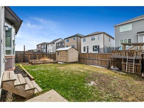 915 Windsong Drive, Airdrie, AB - Outdoor With Backyard With Exterior