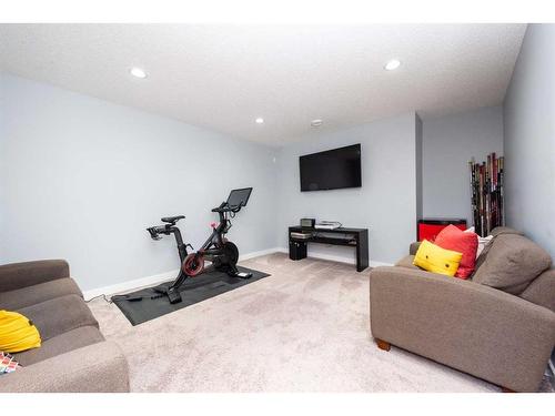 367 Chaparral Valley Way Se, Calgary, AB - Indoor Photo Showing Gym Room