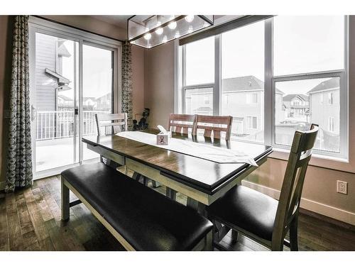 654 Marina Drive, Chestermere, AB - Indoor Photo Showing Dining Room