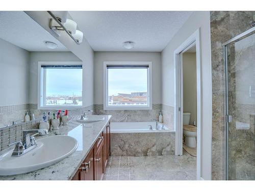 21 Saddlelake Terrace Ne, Calgary, AB - Indoor Photo Showing Bathroom