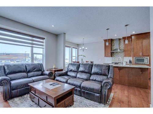 21 Saddlelake Terrace Ne, Calgary, AB - Indoor Photo Showing Living Room