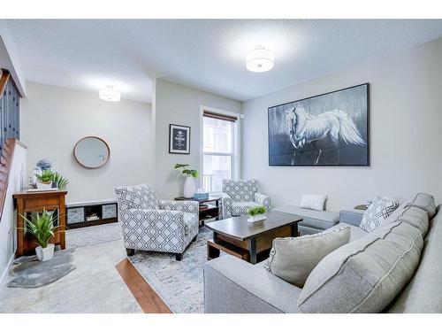 21 Saddlelake Terrace Ne, Calgary, AB - Indoor Photo Showing Living Room
