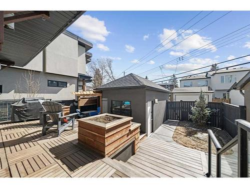 2703 1 Avenue Nw, Calgary, AB - Outdoor With Deck Patio Veranda With Exterior