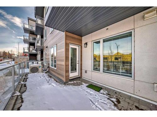 103-150 Shawnee Square Sw, Calgary, AB - Outdoor With Exterior