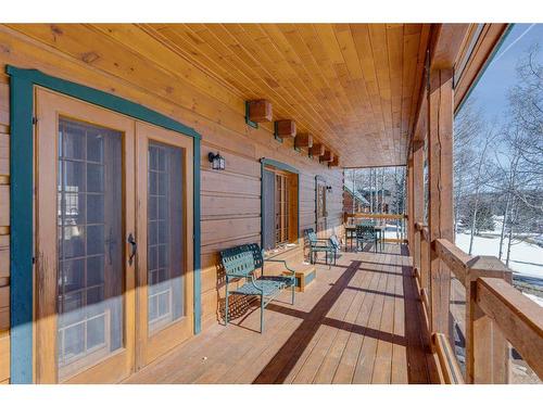 48 Elk Willow Road, Bragg Creek, AB - Outdoor With Deck Patio Veranda With Exterior