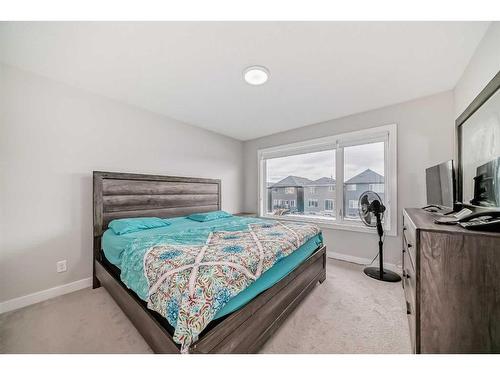 93 Homestead Boulevard Ne, Calgary, AB - Indoor Photo Showing Bedroom
