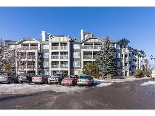 429-35 Richard Court Sw, Calgary, AB - Outdoor With Balcony With Facade
