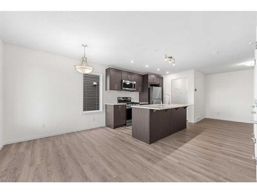 365 Skyview Parkway Ne, Calgary, AB - Indoor Photo Showing Kitchen With Upgraded Kitchen
