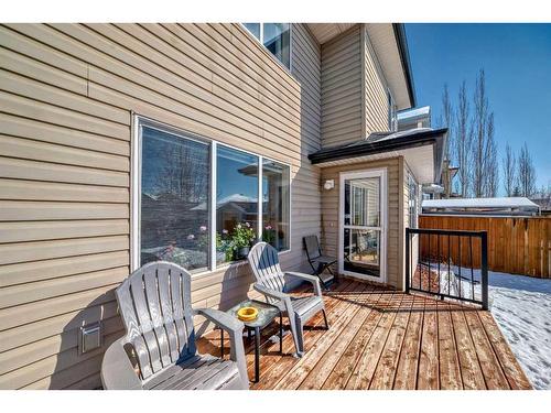 291 Evanston View Nw, Calgary, AB - Outdoor With Deck Patio Veranda With Exterior