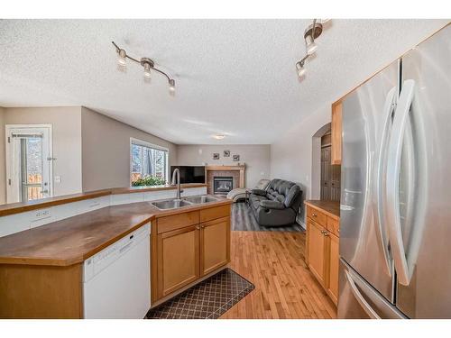 291 Evanston View Nw, Calgary, AB - Indoor Photo Showing Kitchen With Double Sink