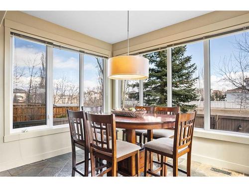 90 Evergreen Common Sw, Calgary, AB - Indoor Photo Showing Dining Room