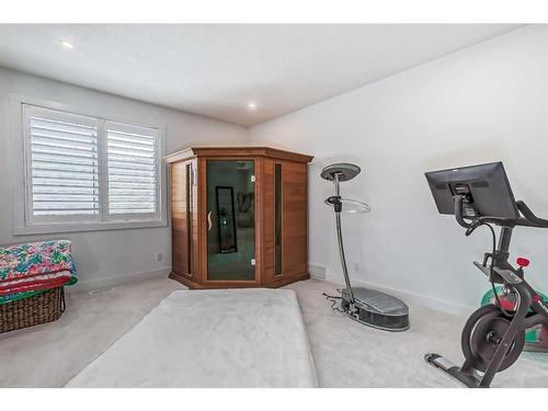 276 Cranbrook Point Se, Calgary, AB - Indoor Photo Showing Gym Room