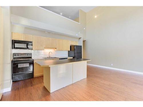 111-1505 27 Avenue Sw, Calgary, AB - Indoor Photo Showing Kitchen