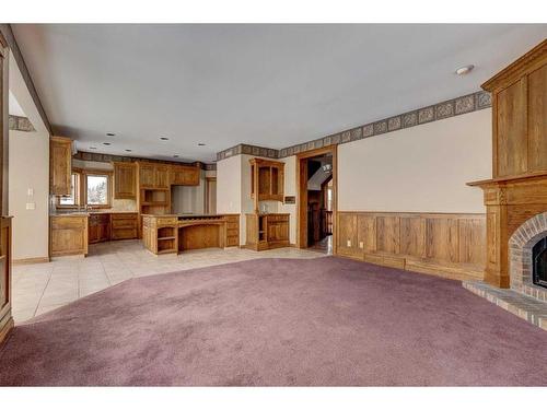 266077 21 Street West, Rural Foothills County, AB - Indoor With Fireplace