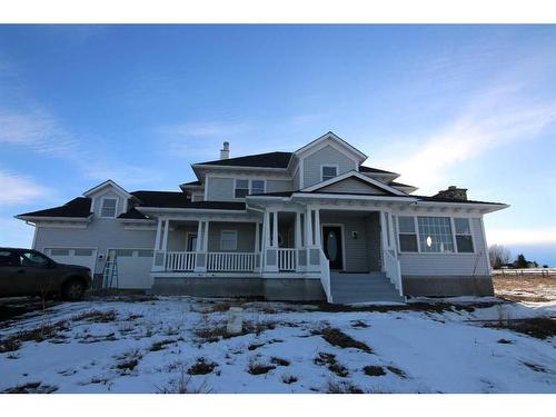 266077 21 Street West, Rural Foothills County, AB - Outdoor With Deck Patio Veranda With Facade