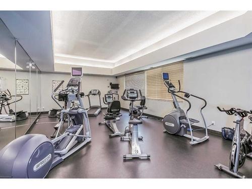 24-2000 Edenwold Heights Nw, Calgary, AB - Indoor Photo Showing Gym Room