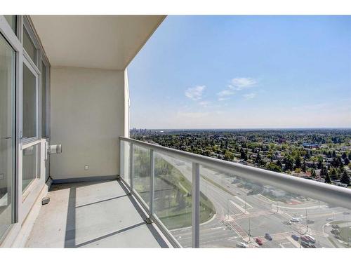 2303-77 Spruce Place Sw, Calgary, AB - Outdoor With Balcony With View With Exterior